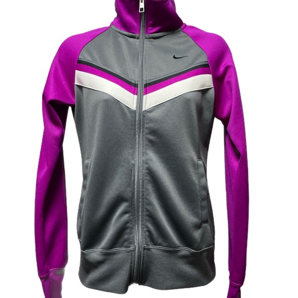 Purple and Gray Nike Jacket - Picture 4 of 8